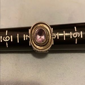 925 silver amethyst ring